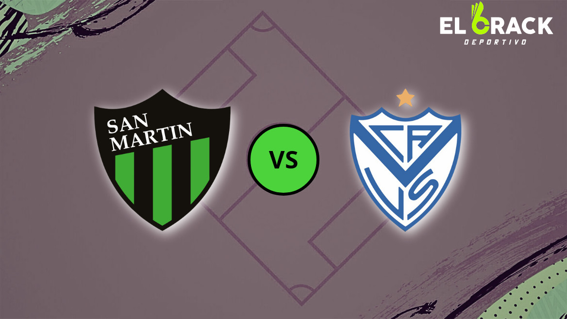 EN VIVO: Vélez está en ventaja 2 a 1 sobre San Martín (SJ)