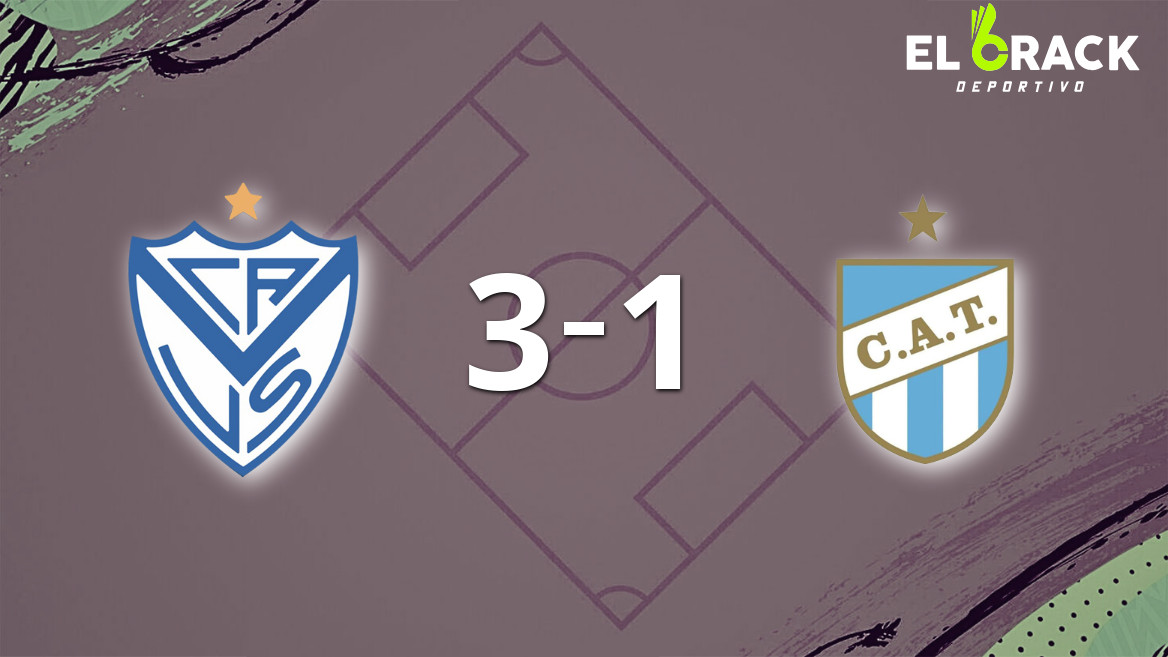 Vélez logró dar vuelta el marcador y vencer 3-1 a Atlético Tucumán