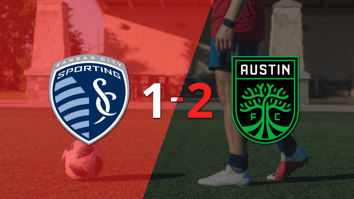Austin FC logra una remontada y se impone 2-1 a Sporting Kansas City