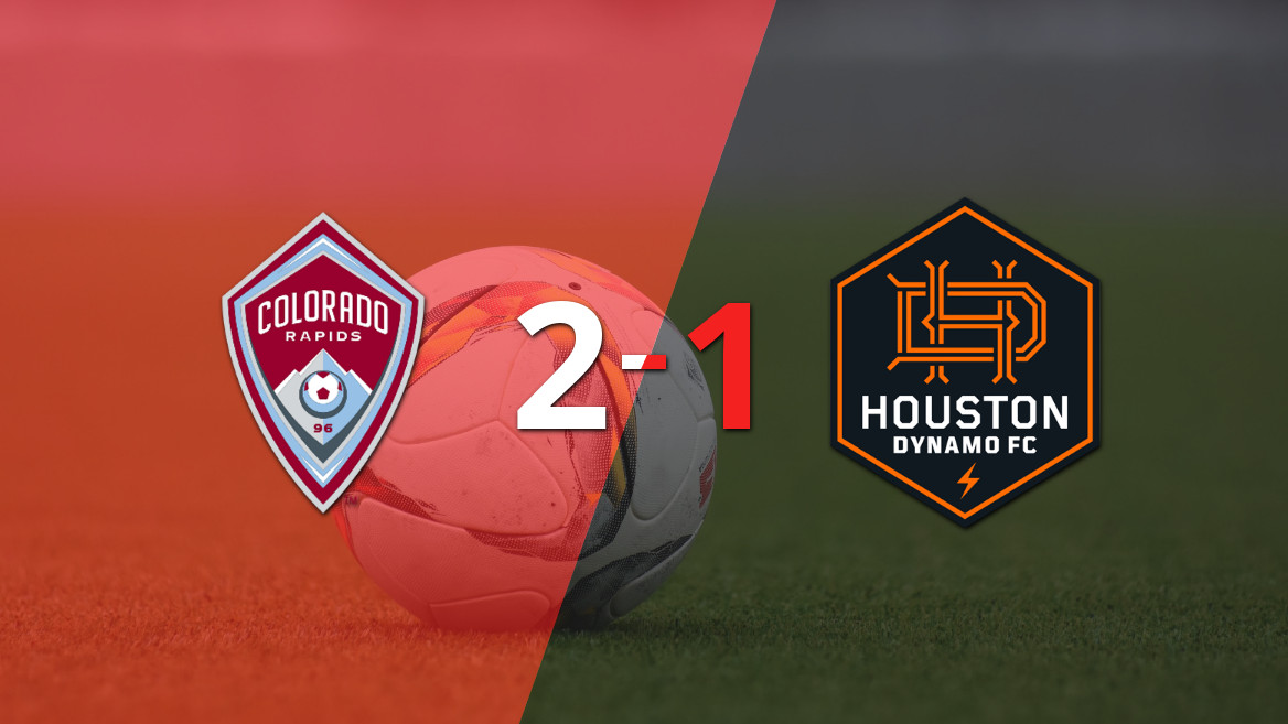 Victoria de Colorado Rapids ante Houston con un gol en el último suspiro