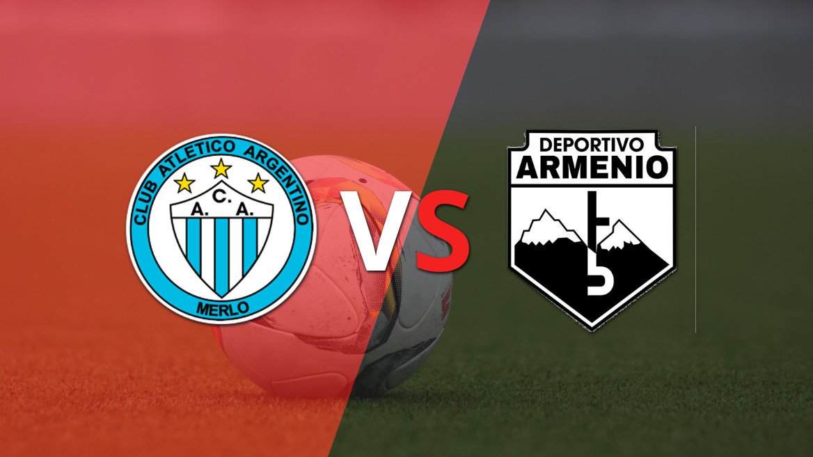 EN VIVO: Dep. Armenio empató el partido ante Argentino de Merlo