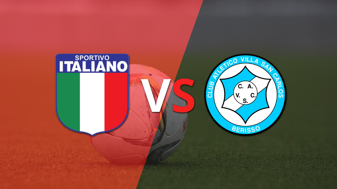 EN VIVO: Cero a cero terminó el partido entre Sp. Italiano y Villa San Carlos