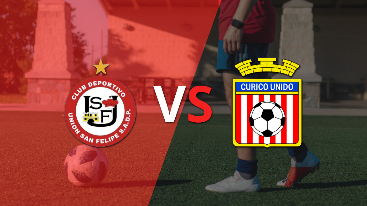 EN VIVO: Contundente 4-2 de U. San Felipe sobre Curicó Unido