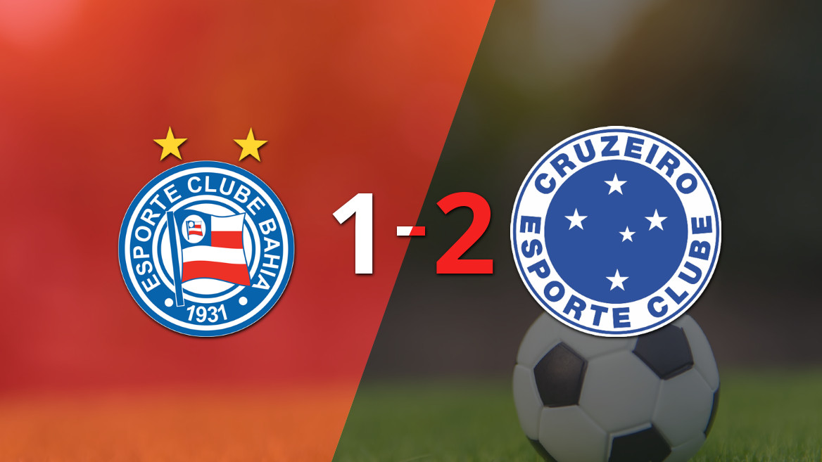Cruzeiro realiza uma virada emocionante e vence Bahia por 2 a 1