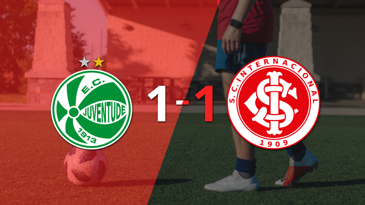 El Internacional se lleva un empate de su visita a Juventude