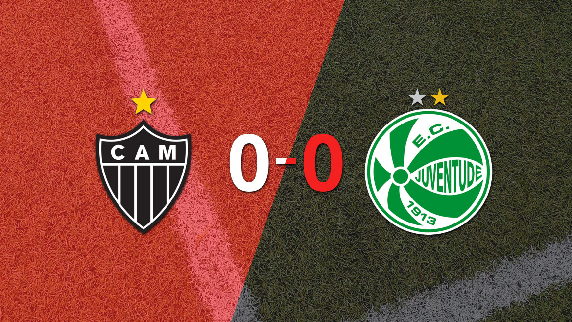 Atlético Mineiro e Juventude terminam em empate sem gols