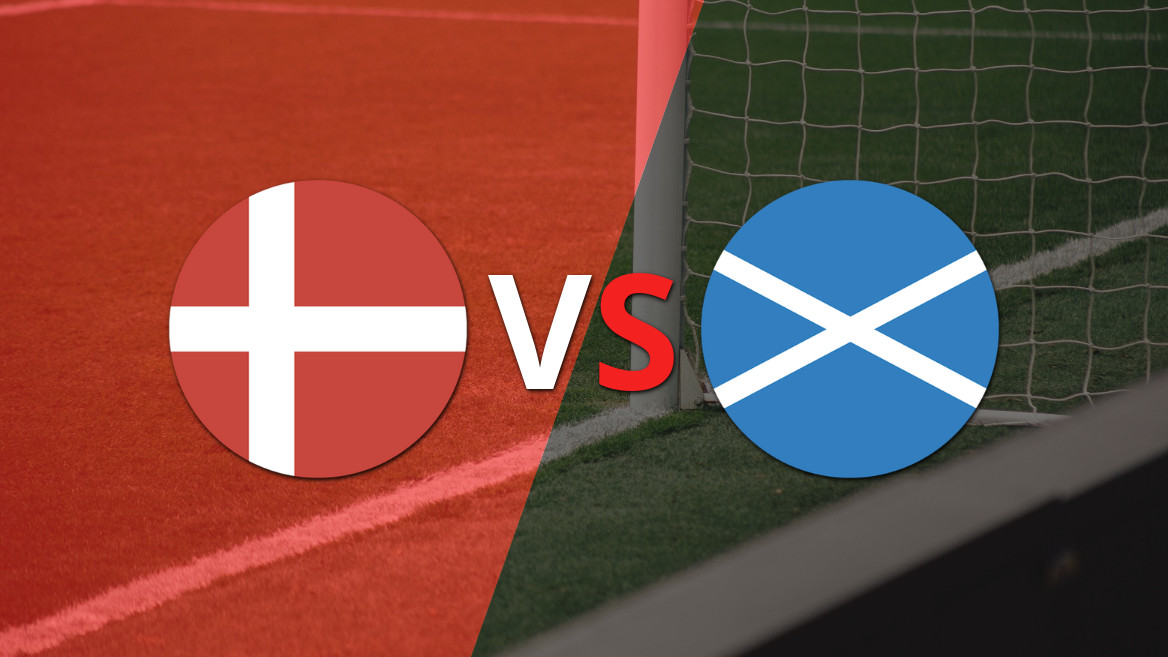 EN VIVO: Sin goles, Dinamarca y Escocia igualaron el partido