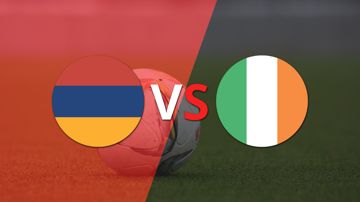 EN VIVO: Armenia consiguió una victoria por 2 a 1 ante Rep. de Irlanda