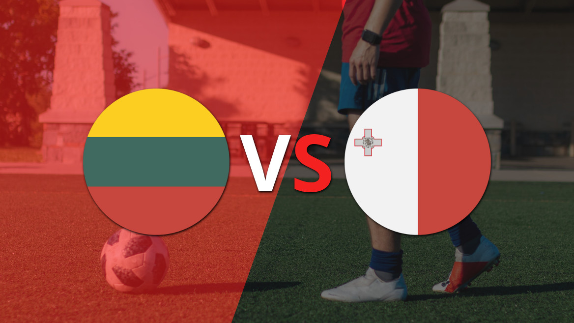 EN VIVO: Lituania y Malta disputan el segundo tiempo igualando 0-0