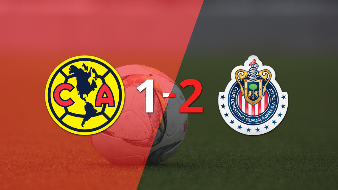 Chivas se impone en el Clásico con un emocionante 2-1 ante Club América
