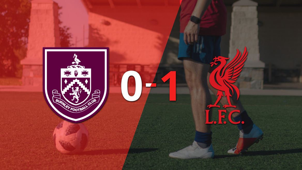 Liverpool conquista Burnley com gol no último minuto