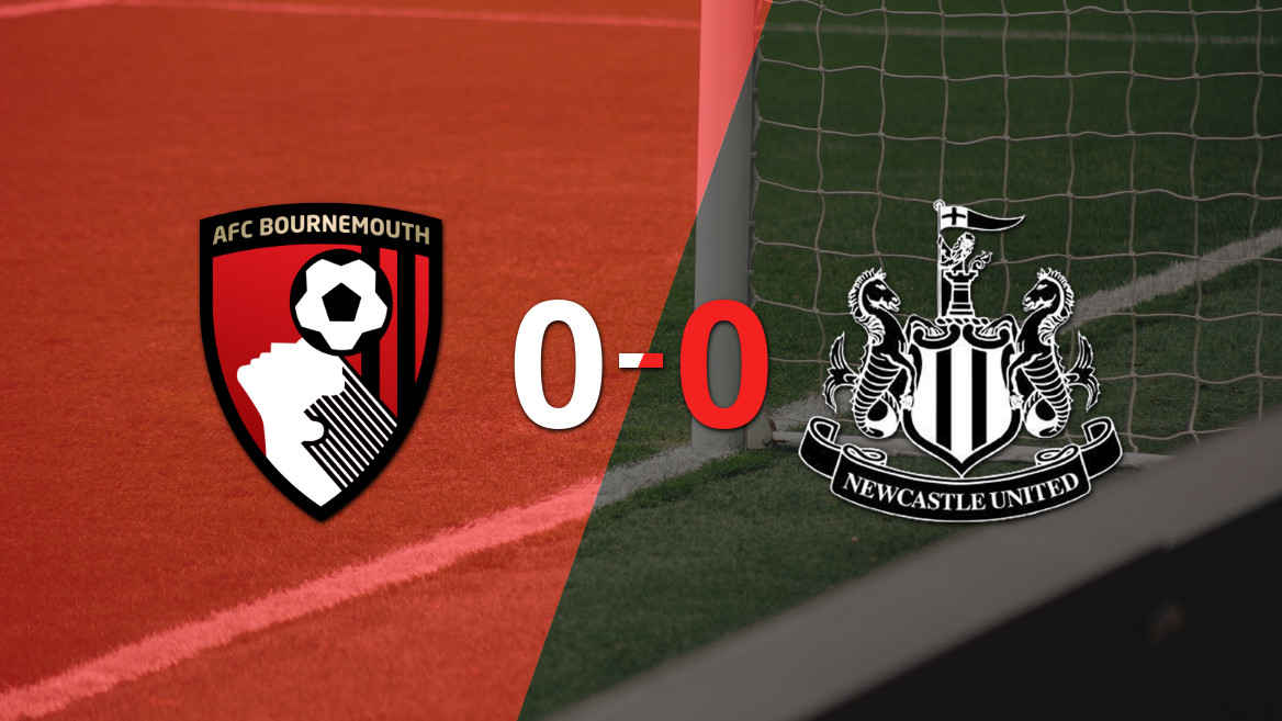 Bournemouth e Newcastle United empatam sem gols