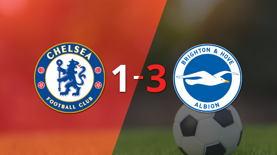 Brighton and Hove logra una impresionante remontada ante Chelsea