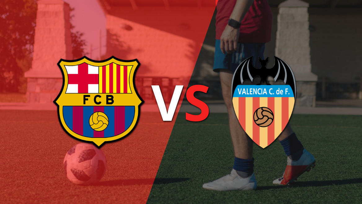 Encontro entre Barcelona e Valencia na 4ª rodada da Liga