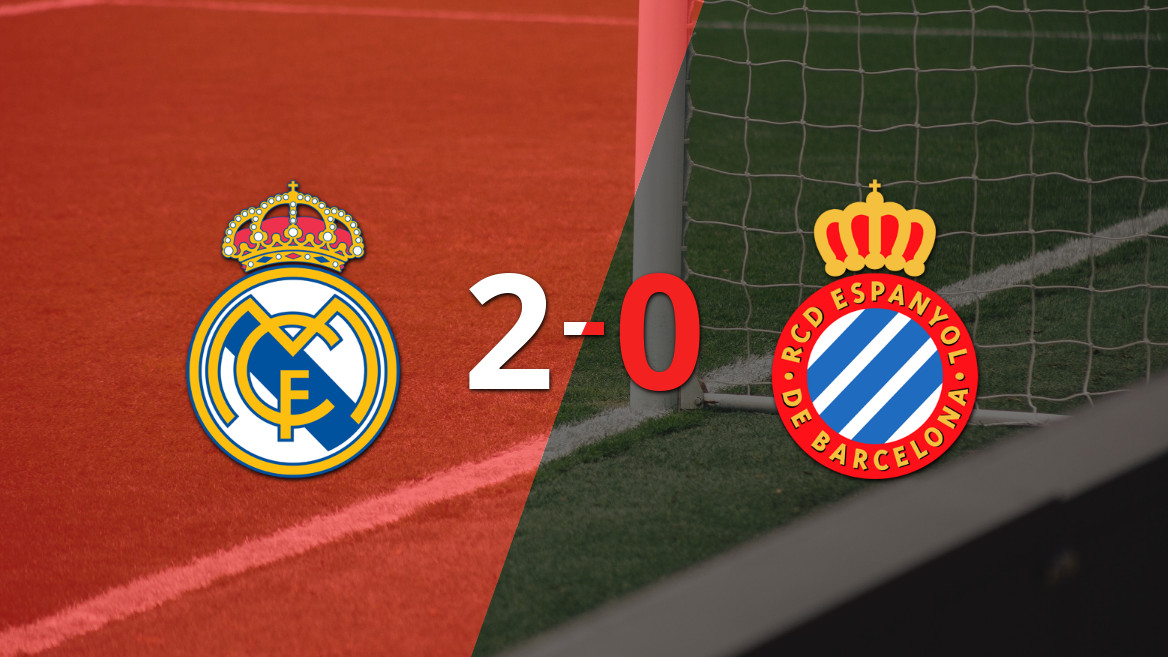 Real Madrid conquista vitória convincente sobre o Espanyol