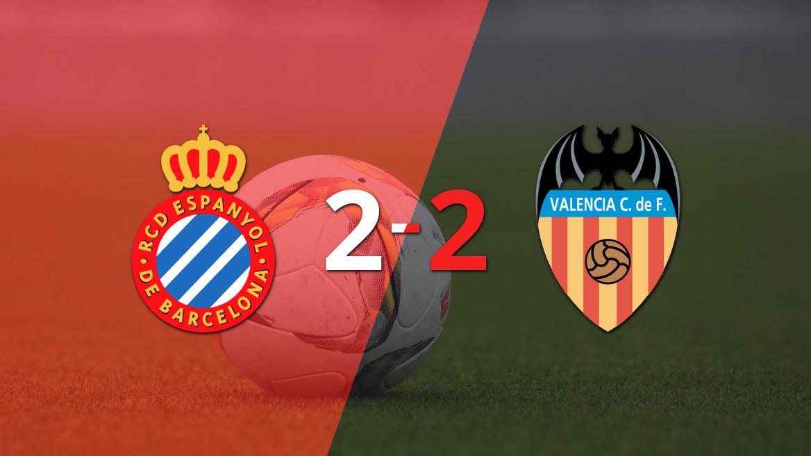 Espanyol salvages a dramatic draw against Valencia