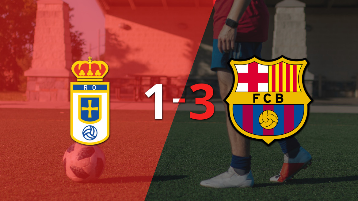 Barcelona Comes Back to Defeat Real Oviedo 3-1