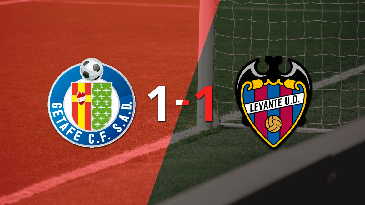Getafe y Levante empatan en un vibrante duelo en el Coliseum