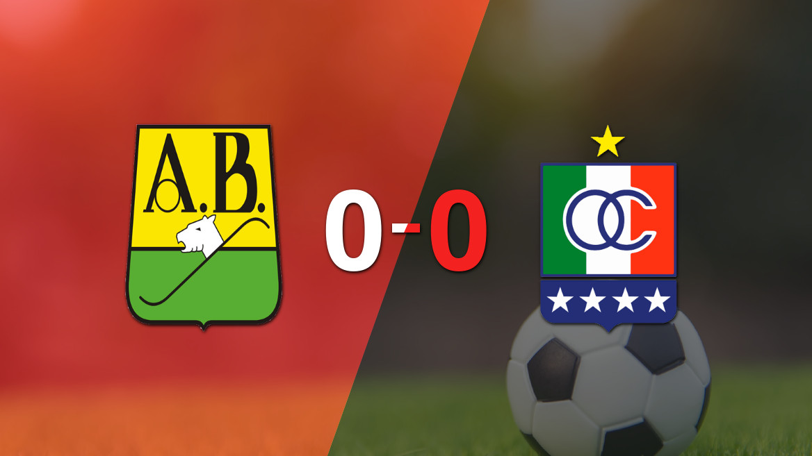 Empate sin goles entre Bucaramanga y Once Caldas