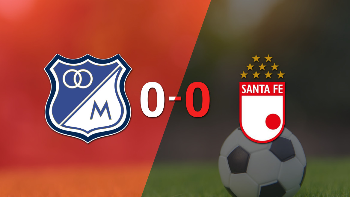 Millonarios e Santa Fe empatam no clássico de Bogotá