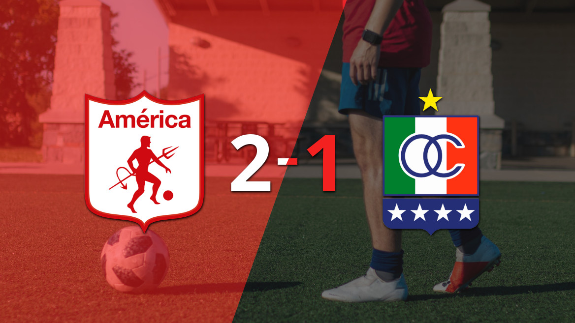 América de Cali Comes from Behind to Defeat Once Caldas 2-1