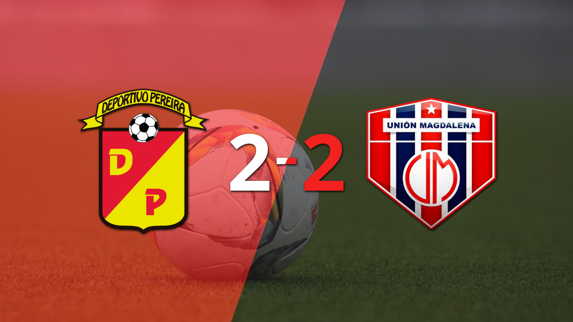 In a thrilling clash, Pereira and U. Magdalena ended in a 2-2 draw
