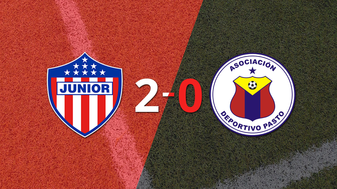 Junior vence Pasto por 2-0 em casa
