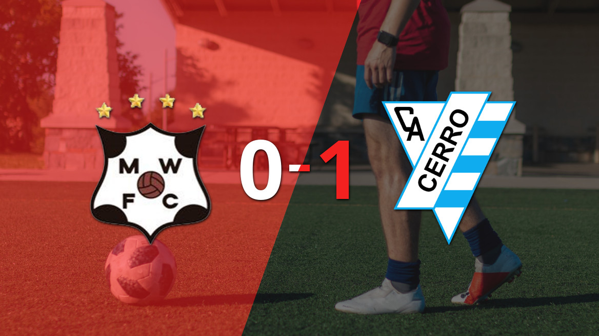 Cerro se lleva la victoria ante Wanderers por la mínima