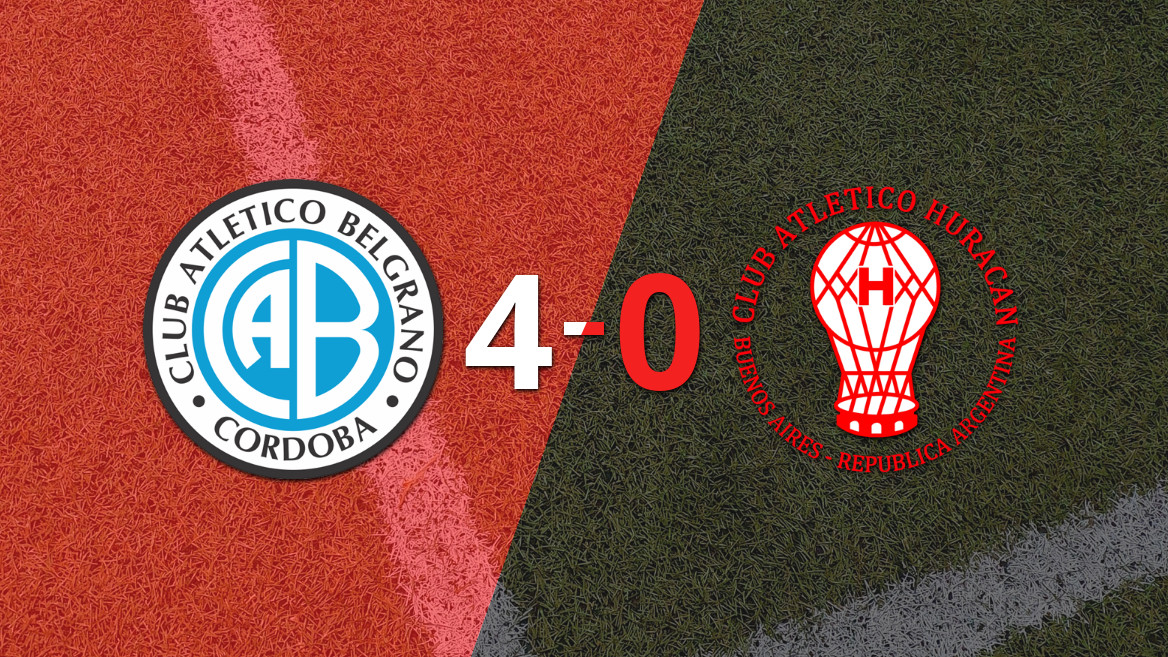 Belgrano (Cba.) arrolló a Huracán con impartición de goles de Mayra Acevedo