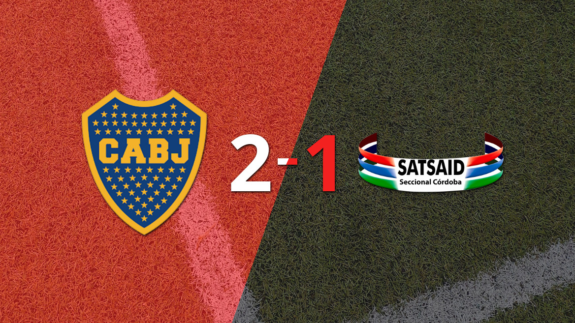 Boca Juniors logra una victoria en casa frente a SATSAID