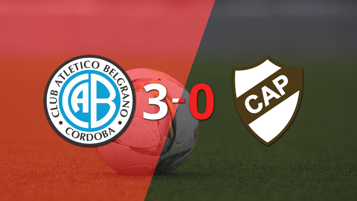 Belgrano se impone con autoridad ante Platense en un contundente 3-0