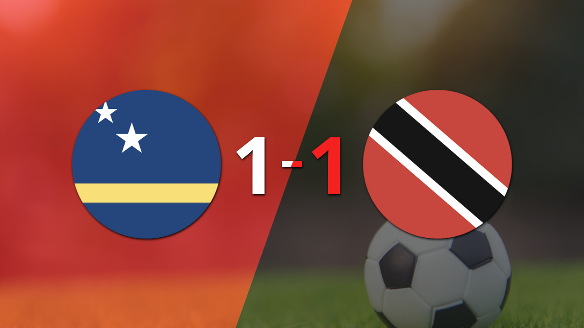 Curazao y Trinidad empatan en un entretenido duelo en el Ergilio Hato Stadium