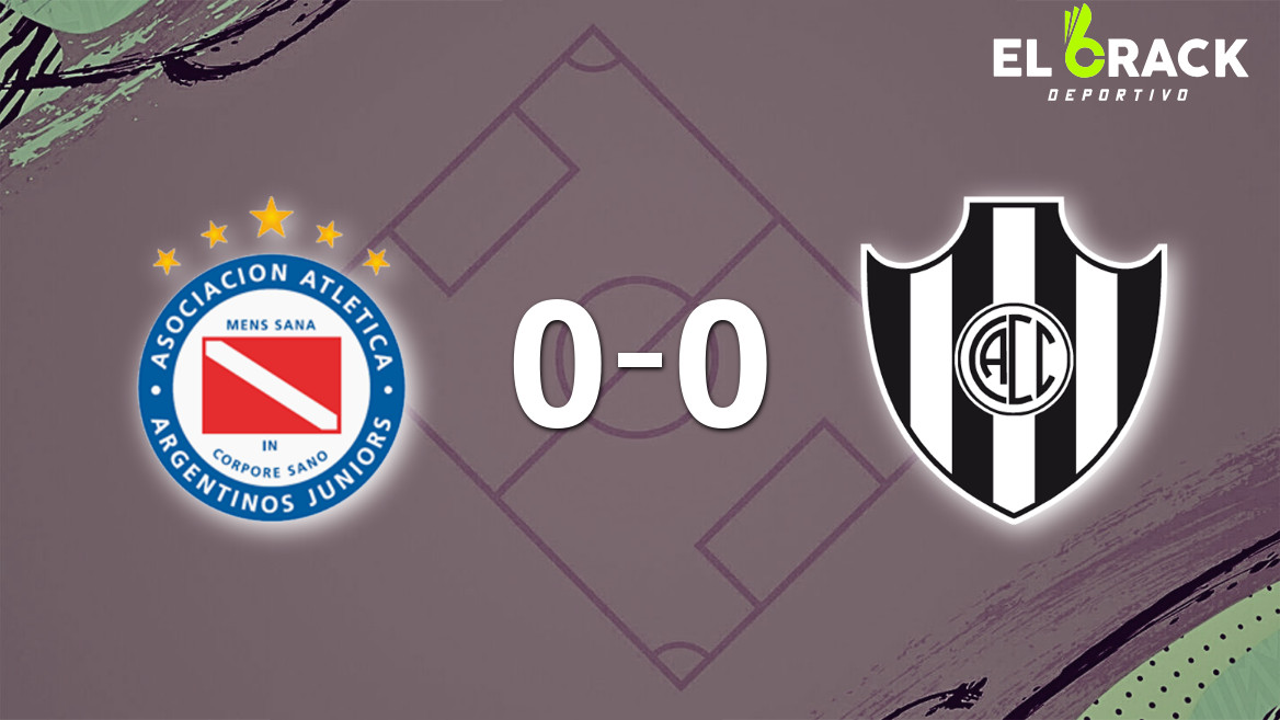 Argentinos Juniors y Central Córdoba (SE) empataron sin goles