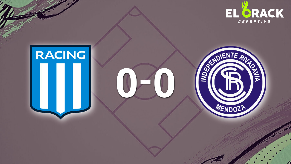 Racing Club e Independiente Riv. (M) empataron sin goles