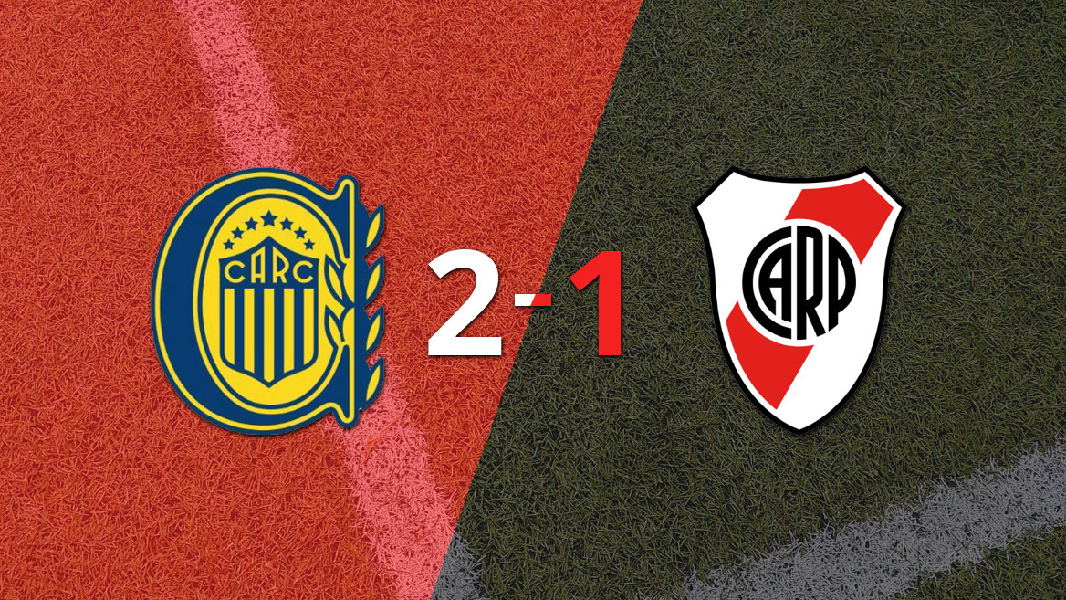 Rosario Central se levanta y derrota 2-1 a River Plate