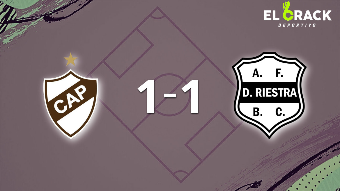 Platense resolvió su juego de la fecha 12 con un empate 1-1 frente a Dep. Riestra