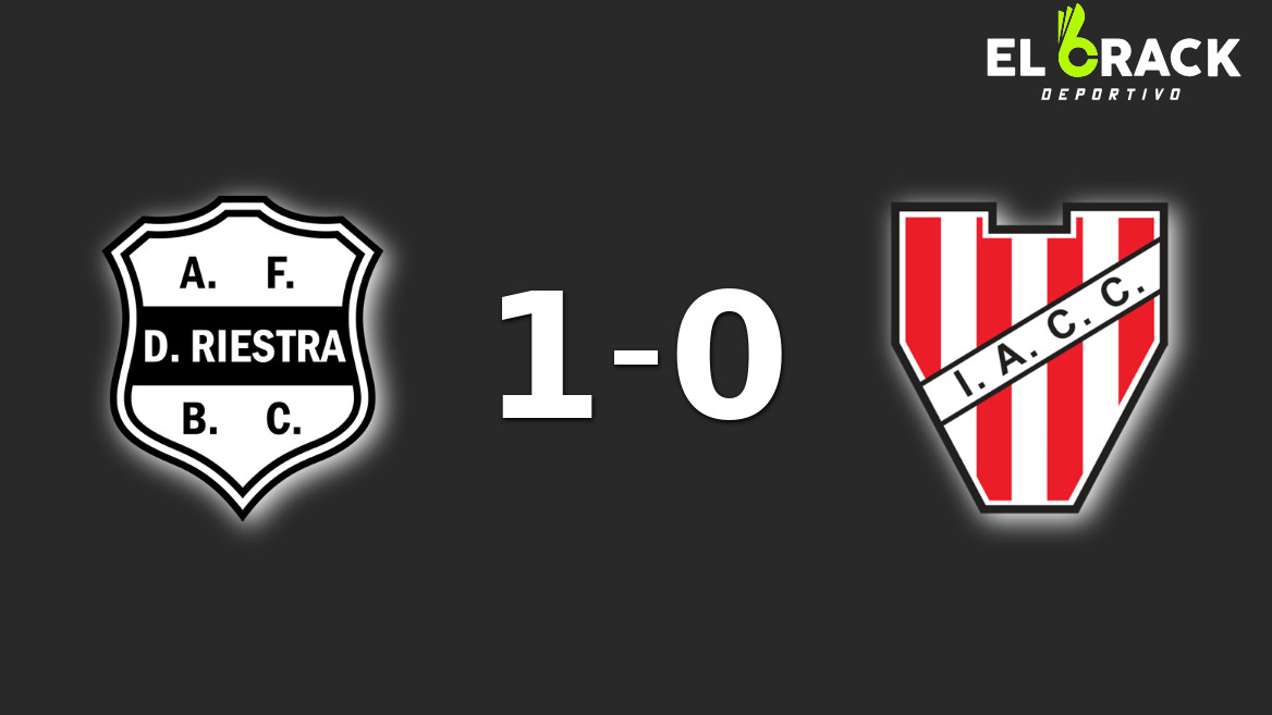 A Dep. Riestra le alcanzó con un gol para derrotar a Instituto en el estadio Guillermo Laza