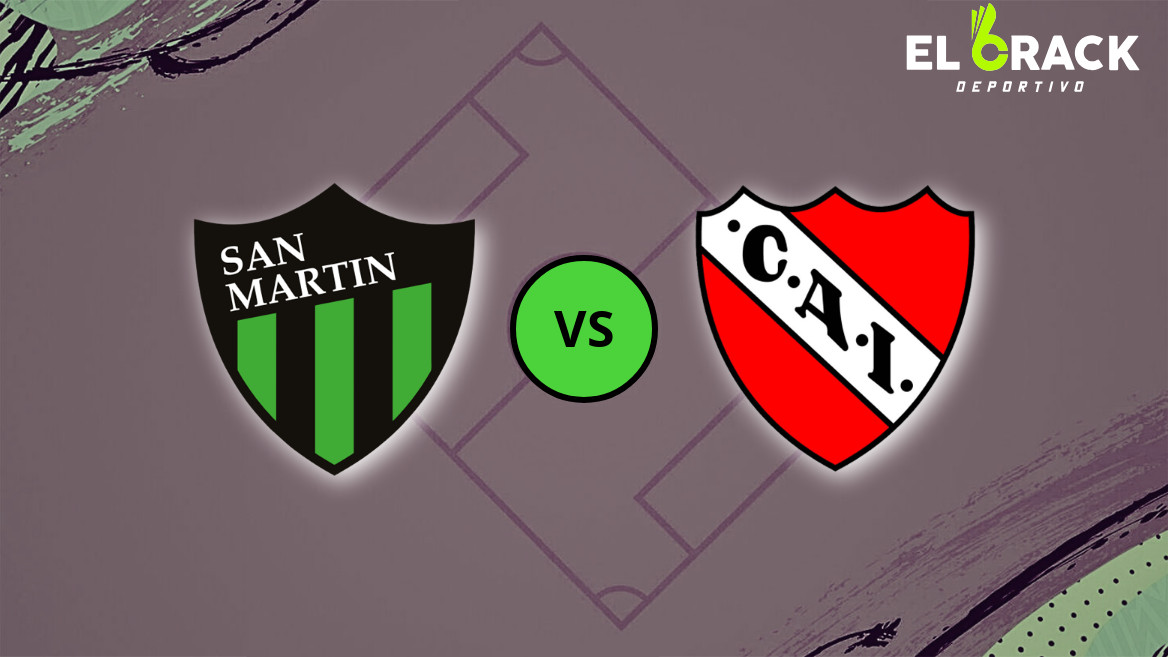 San Martín (SJ) vs Independiente: horario, día, sede e historial completo