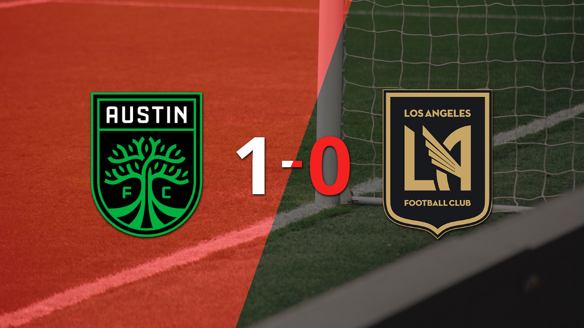 Austin FC consigue una victoria ajustada ante Los Angeles FC en el Q2 Stadium