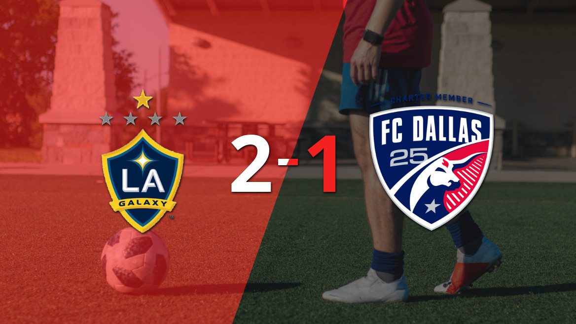 LA Galaxy conquista a FC Dallas com gol decisivo no final
