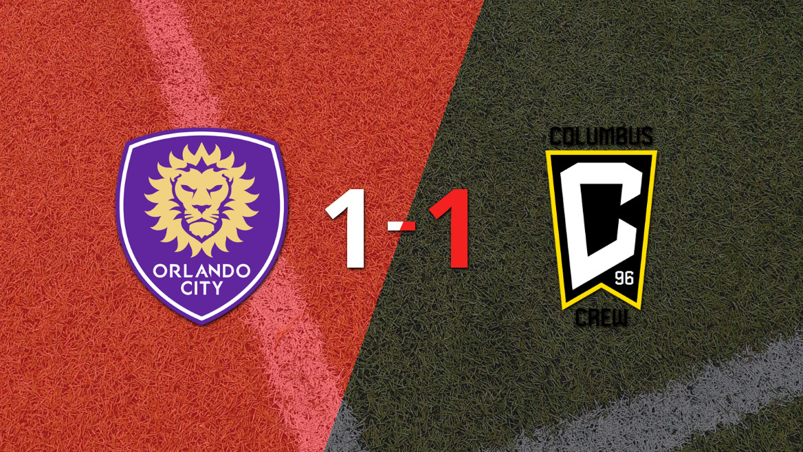 Orlando City y Columbus Crew empatan en un emocionante duelo