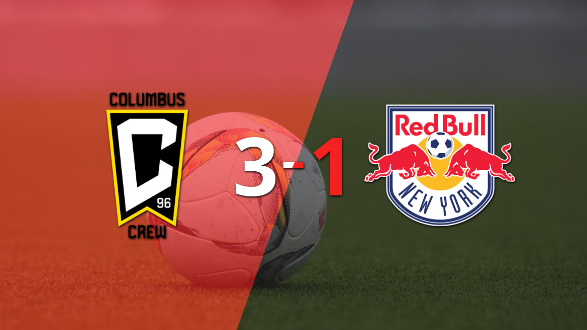 Columbus Crew conquista a New York Red Bulls com uma virada espetacular
