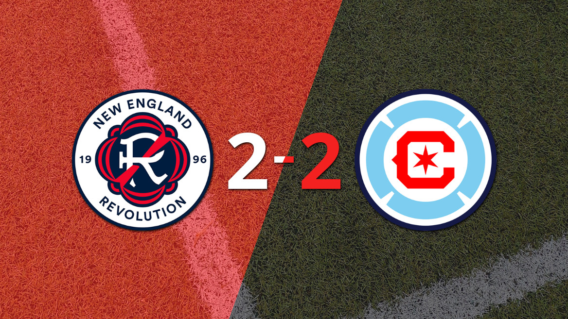 Dor Turgeman iguala o placar entre New England Revolution e Chicago Fire