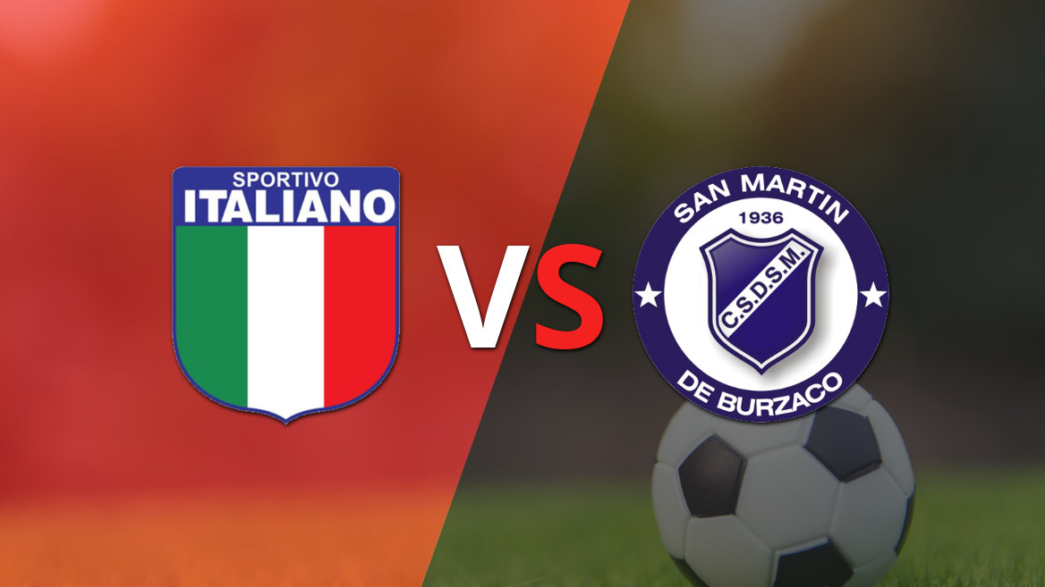 EN VIVO: Con gol de Emiliano Mozzone, Sp. Italiano le ganó a San Martín Burzaco por 1 a 0