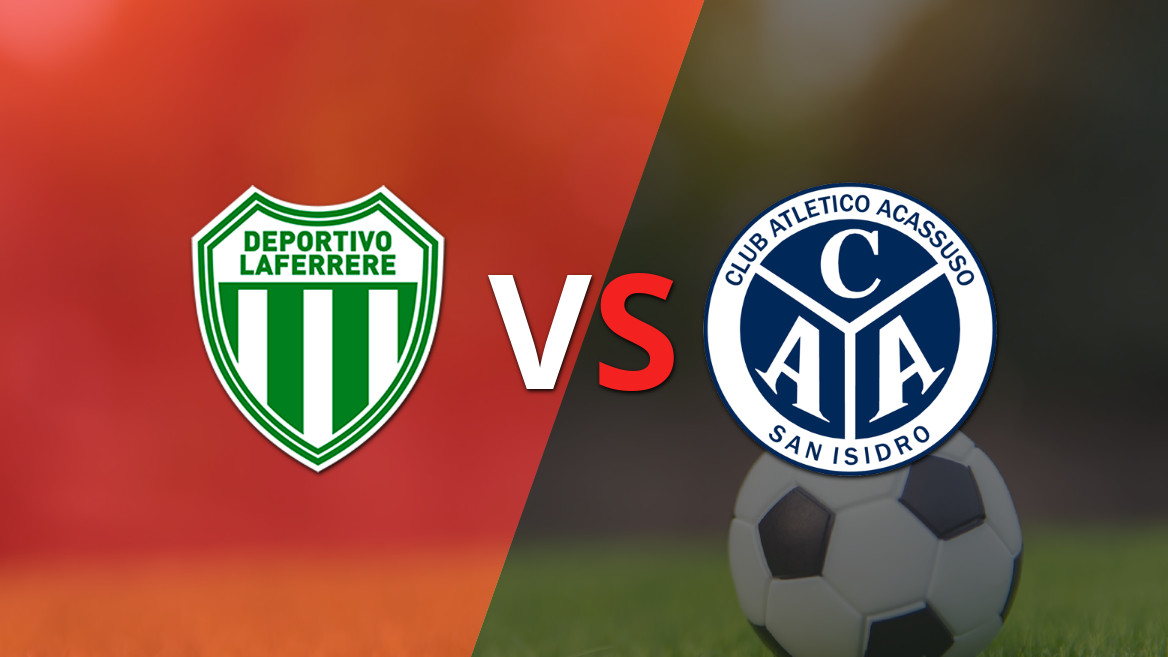 EN VIVO: Laferrere se lo dio vuelta a Acassuso y le ganó 2 a 1