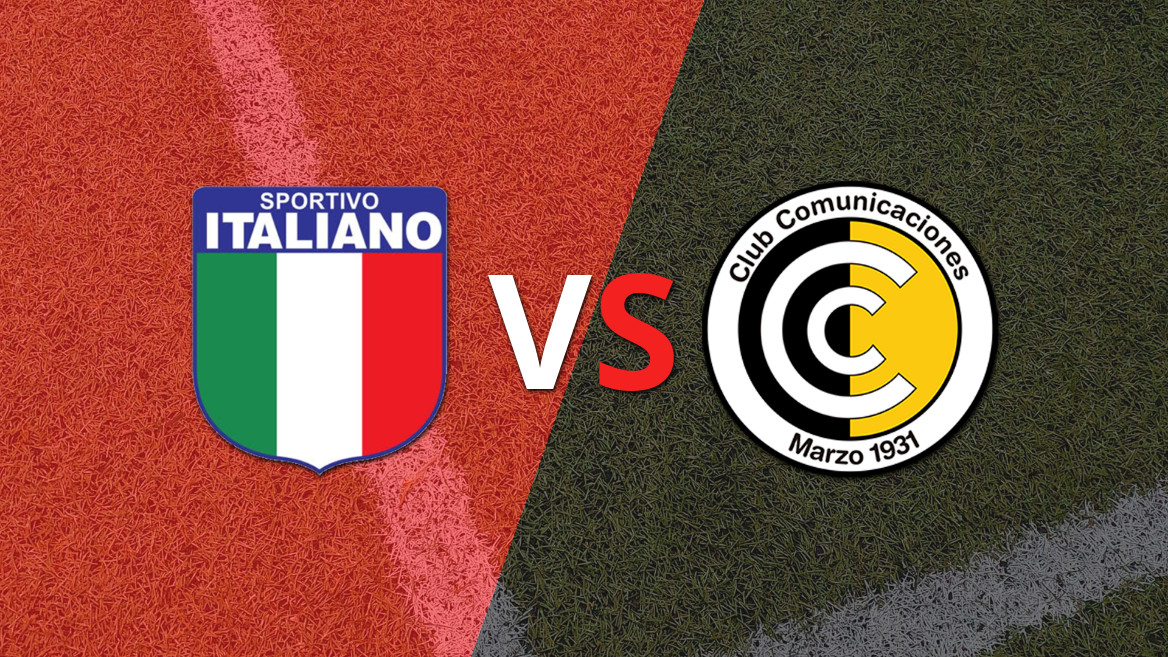 EN VIVO: Sp. Italiano sufrió una amarga derrota ante Comunicaciones, cayendo por 2 a 1