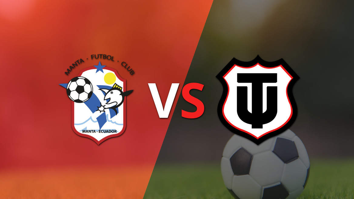 EN VIVO: Manta F.C. dominó a Técnico Universitario con un 2-0 en un partido electrizante