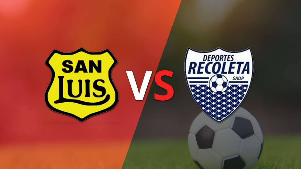 EN VIVO: San Luis y Recoleta empataron sin goles