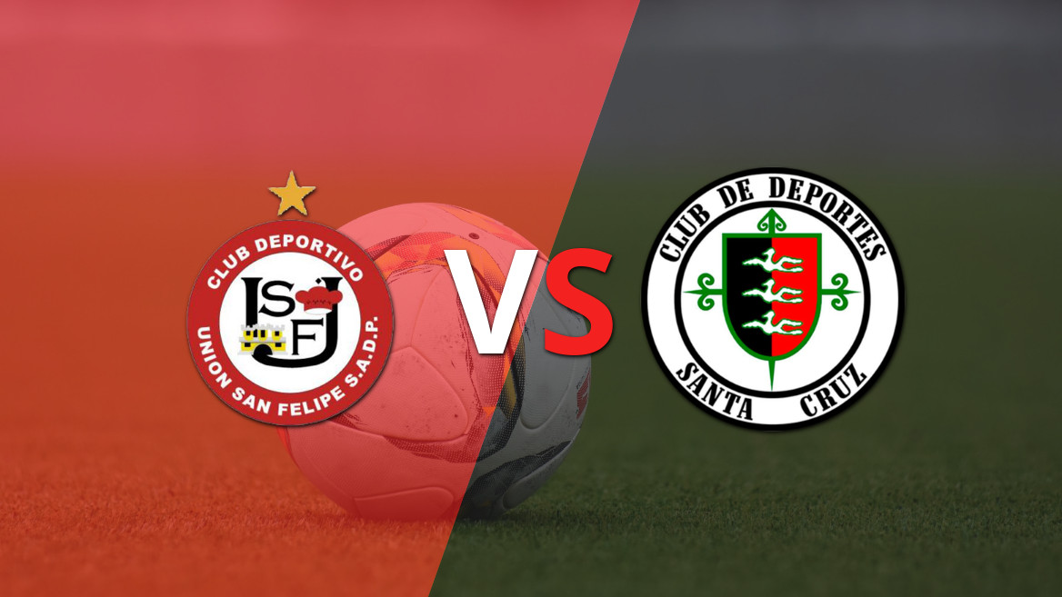 EN VIVO: Empate 0-0 en el segundo tiempo entre U. San Felipe y Dep. Santa Cruz