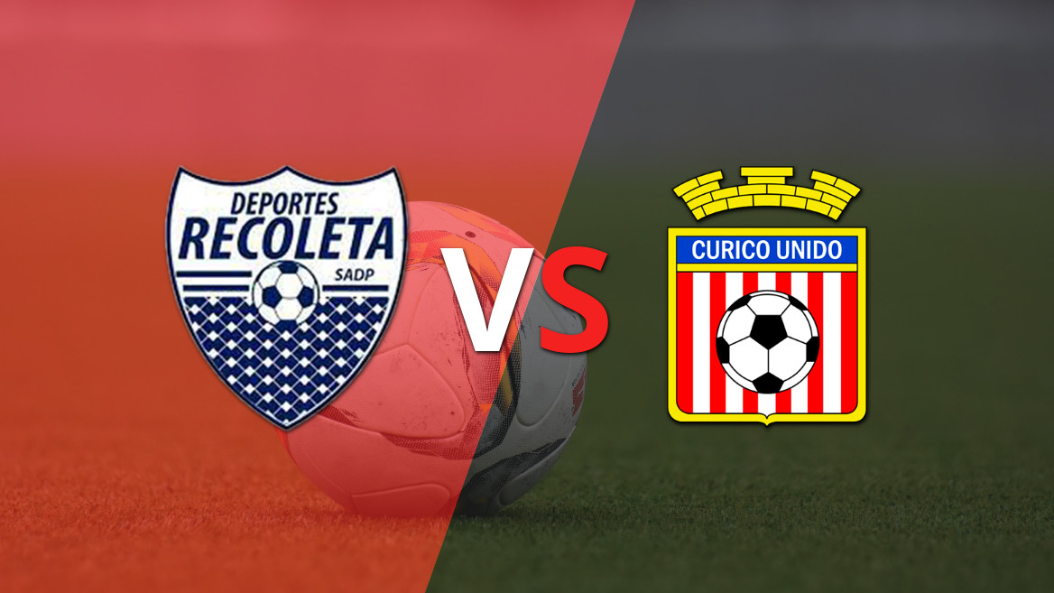 EN VIVO: Federico Martín rescata a Recoleta con un gol agónico ante Curicó Unido